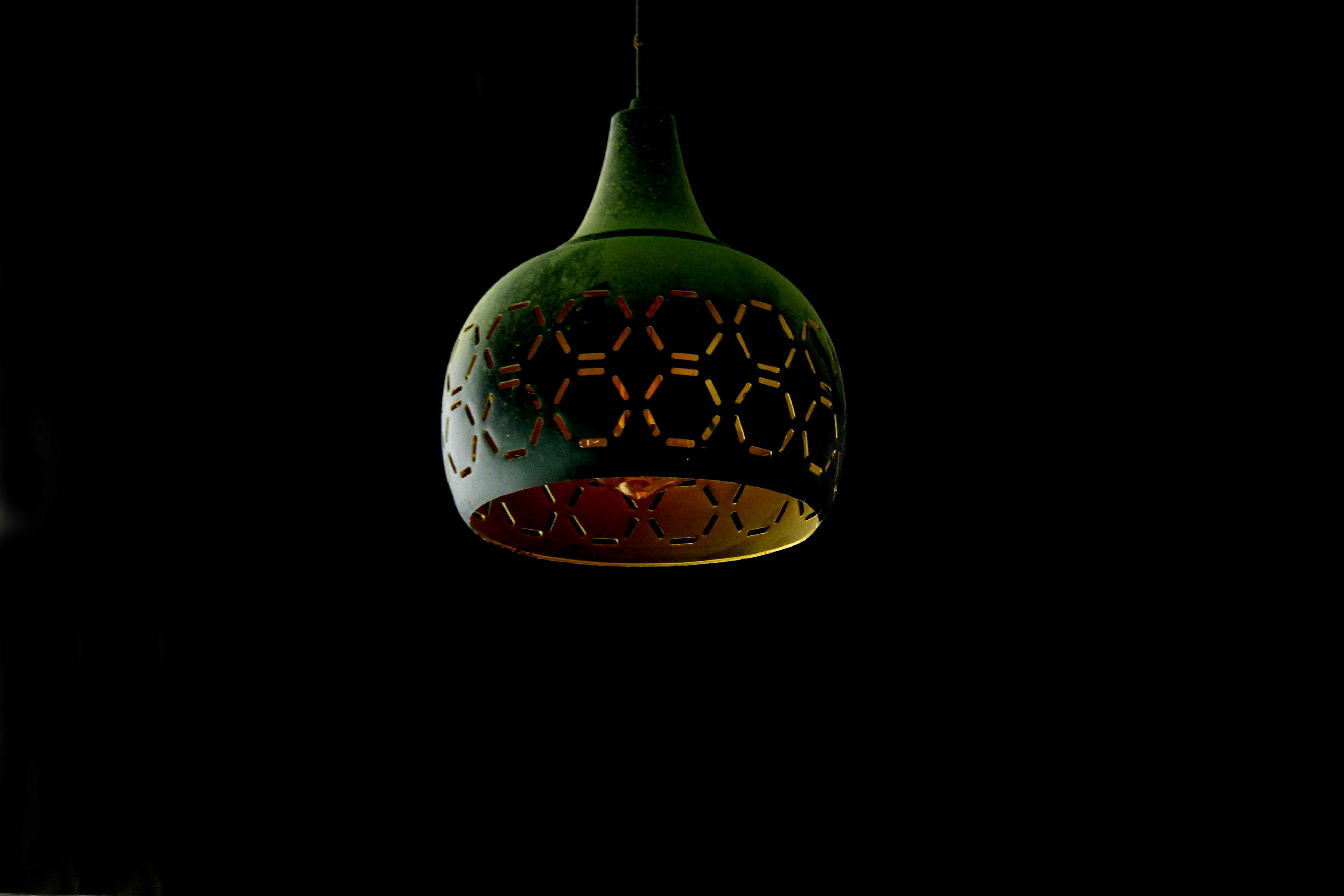 Pendant Light - Rattan Dome